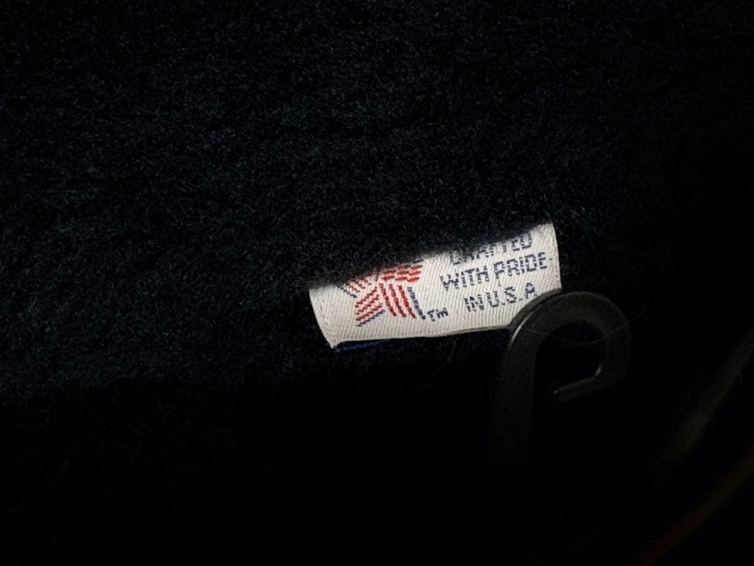 Schott ブラックレザーライダースジャケットライナー USA製 サイズ38