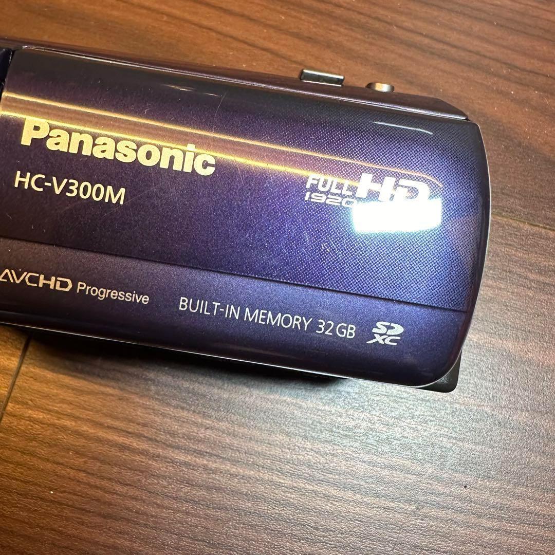 美品 動作確認済み Panasonic HC-V300M ビデオカメラ 0123