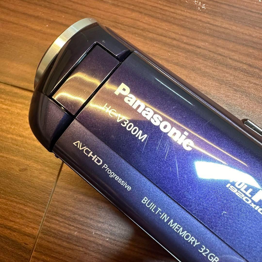 美品 動作確認済み Panasonic HC-V300M ビデオカメラ 0123