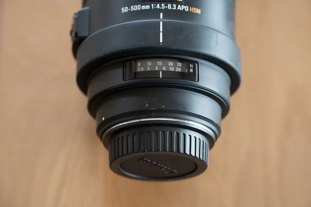 SIGMA DG 50-500mm 1:4.5-6.3 APO HSM キャノン