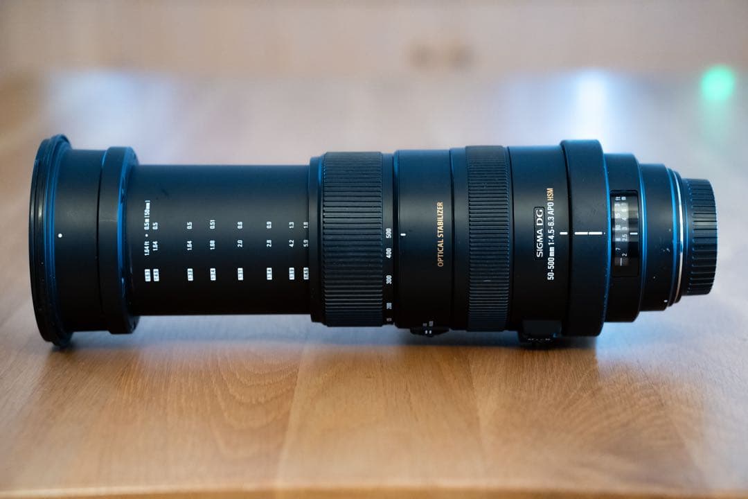 SIGMA DG 50-500mm 1:4.5-6.3 APO HSM キャノン
