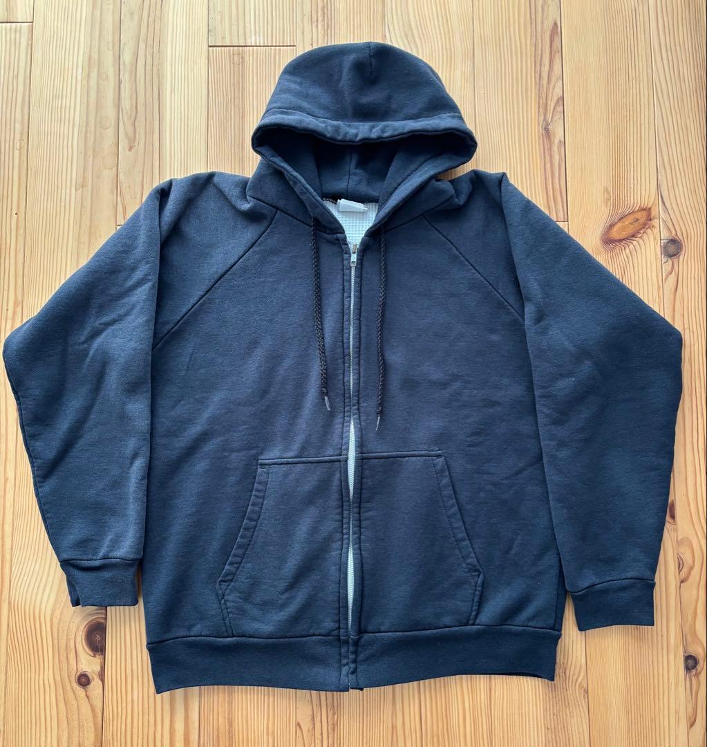 CAMBERキャンバー 裏地サーマル ブラック ジップパーカー ジップ USA