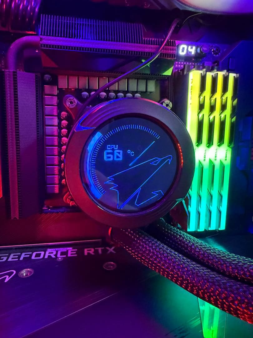 AORUS WATERFORCE X 280 簡易水冷　CPUクーラー