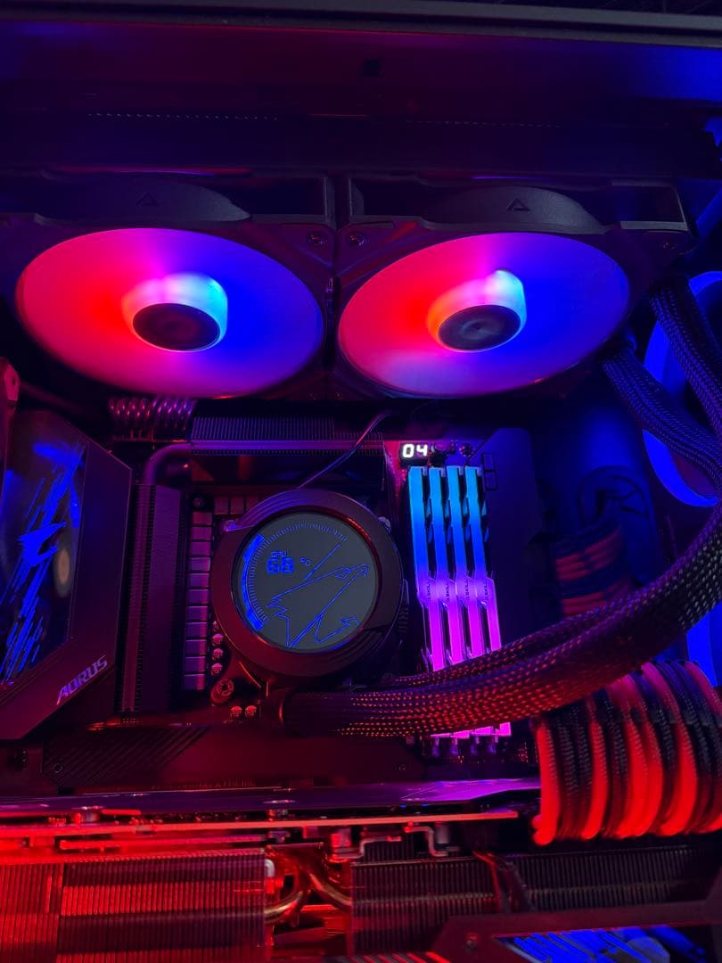 AORUS WATERFORCE X 280 簡易水冷　CPUクーラー