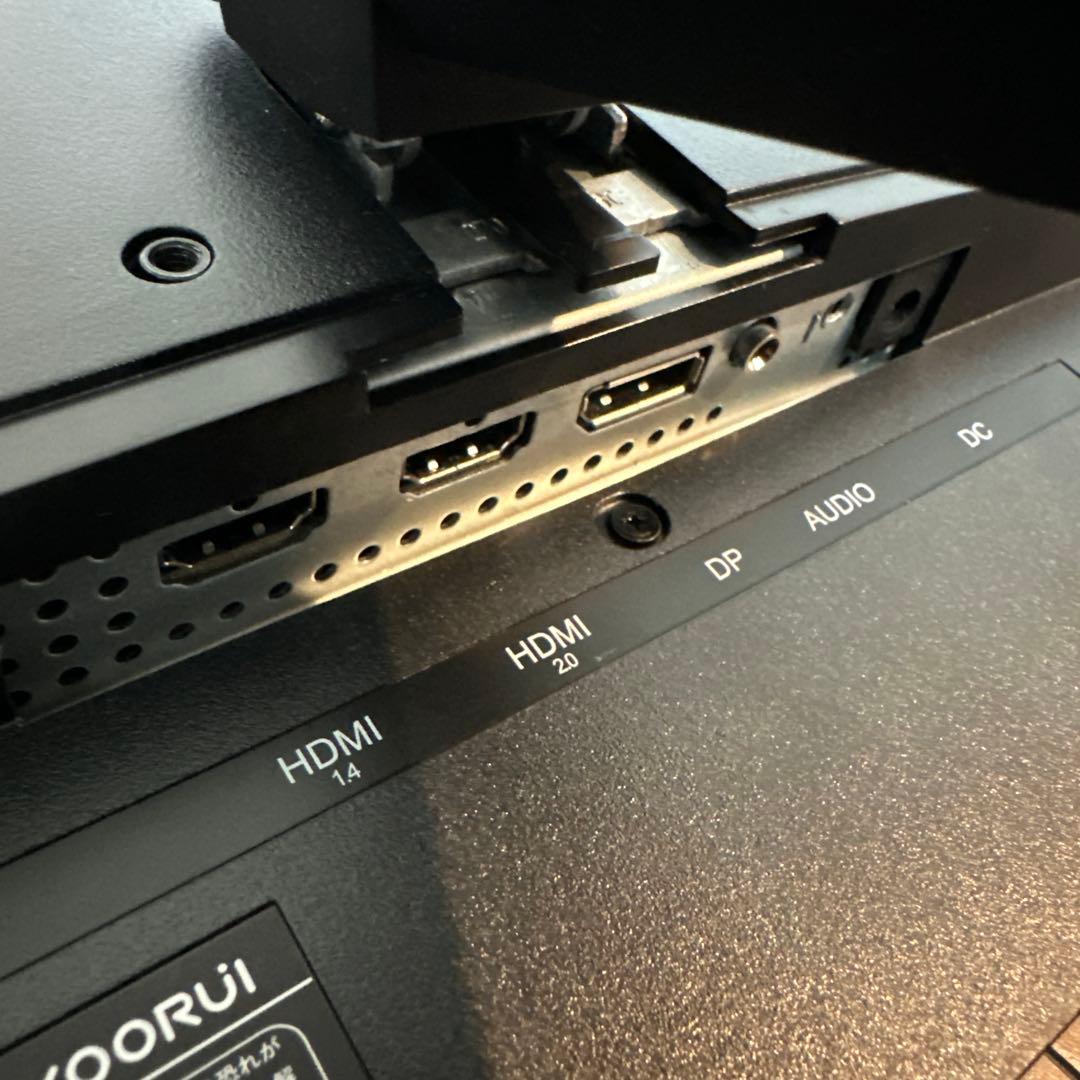 KOORUI 27E6QC 27インチ曲面モニター 144Hz ゲーミング