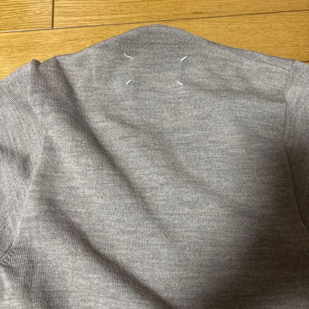 マルタンマルジェラMaison Margielaウールニット エルボーパッチXS