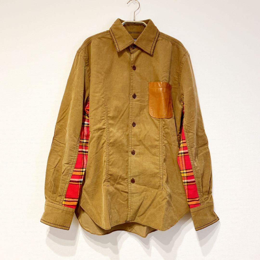 ジュンヤマン　コーデュロイシャツ