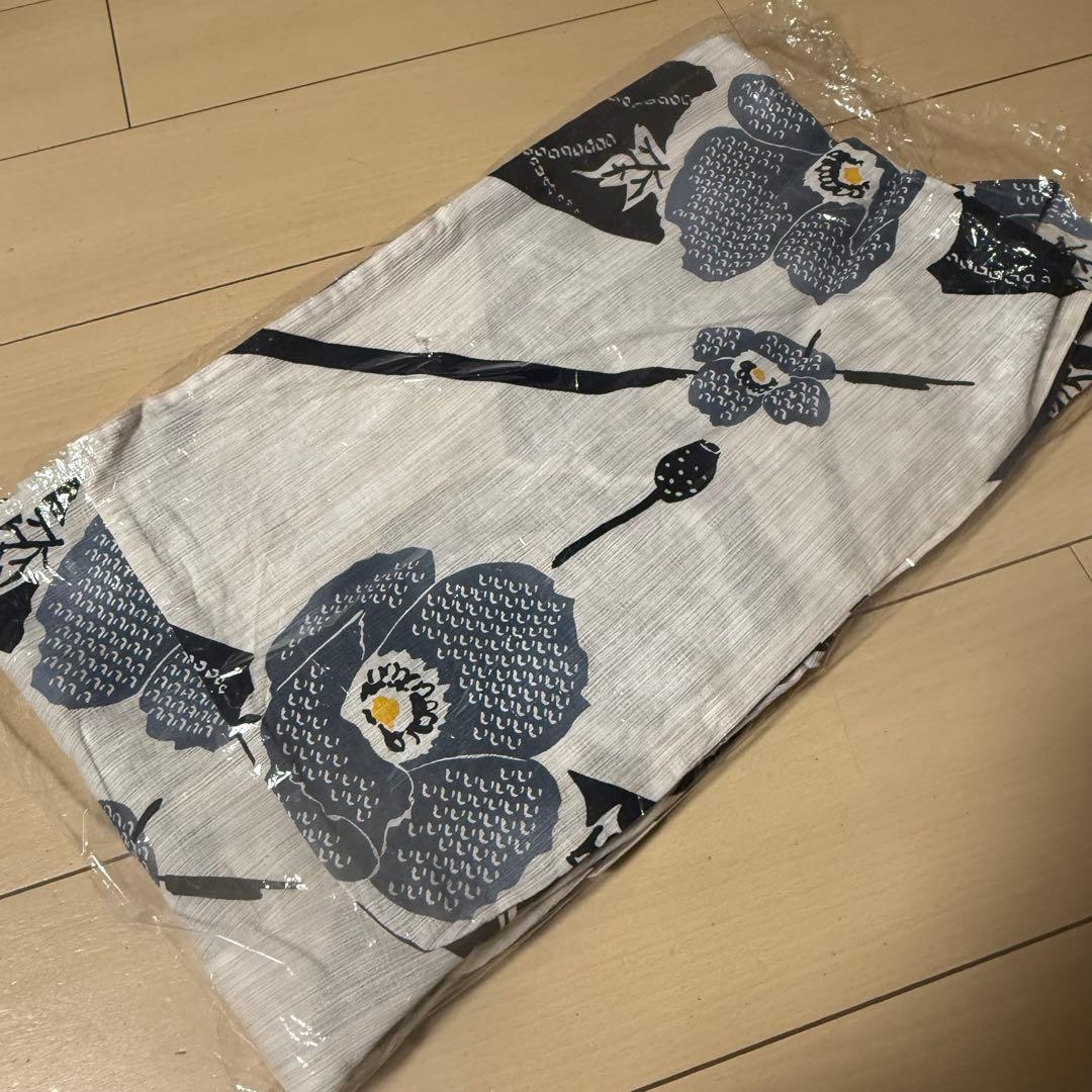 【最終値下げ】ゆかた館グレース 浴衣 こだわり浴衣5点セット 紺