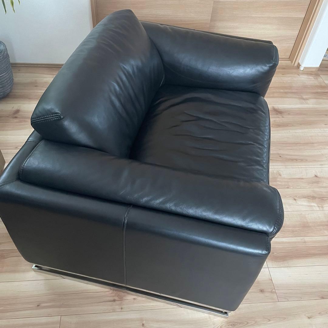 【手渡し希望】KELVIN GIORMANI 1人がけソファー　オットマン付き