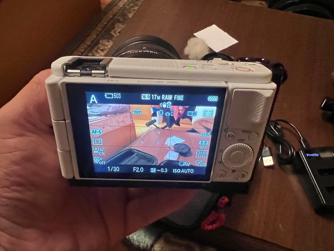 SONY ZV-1 ホワイト 4K動画撮影