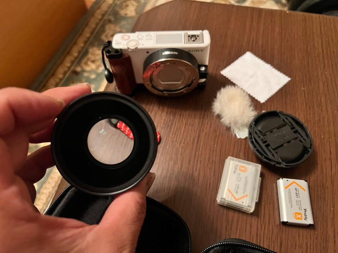 SONY ZV-1 ホワイト 4K動画撮影