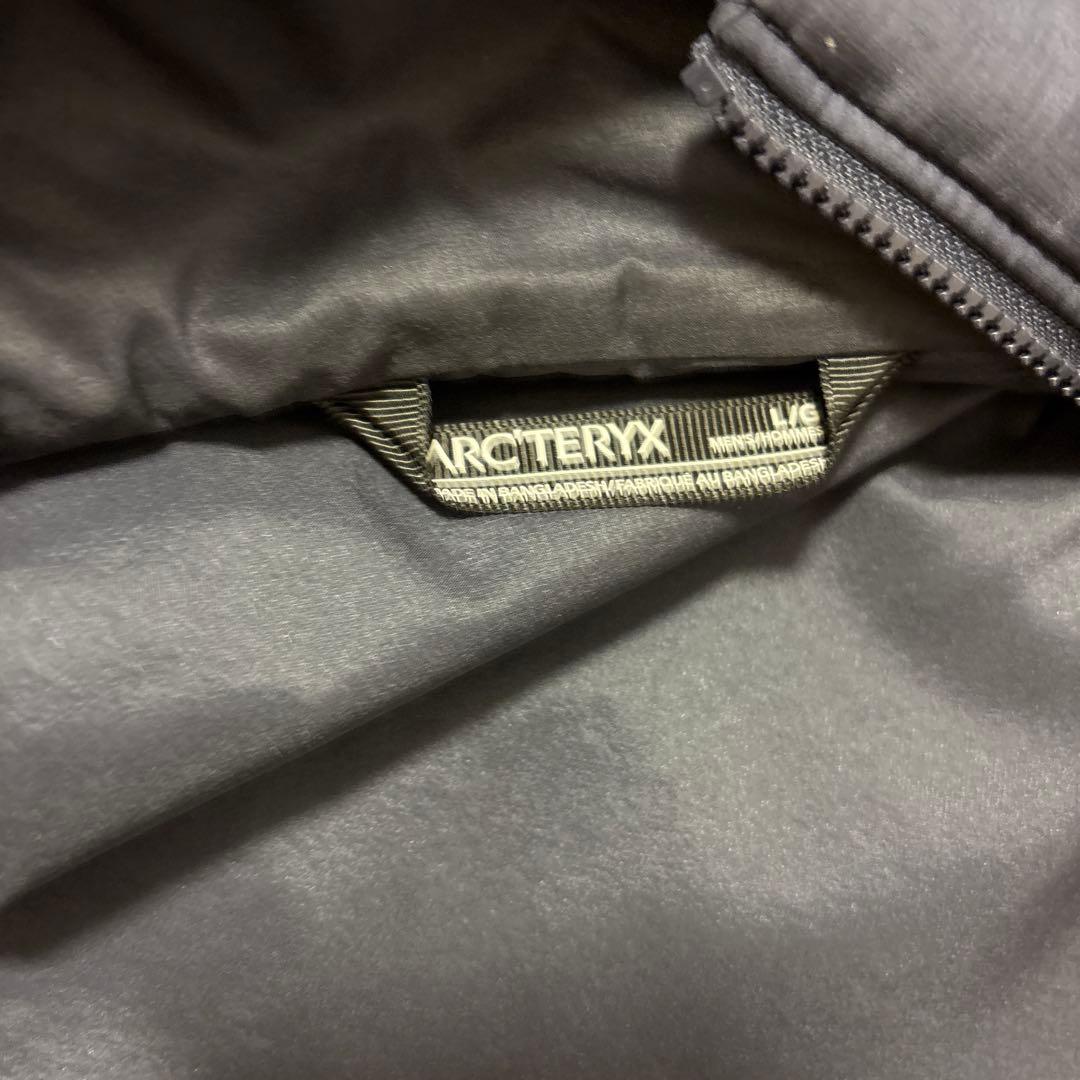 ARC'TERYX Atom Hoody Lサイズ　ブラックサファイア