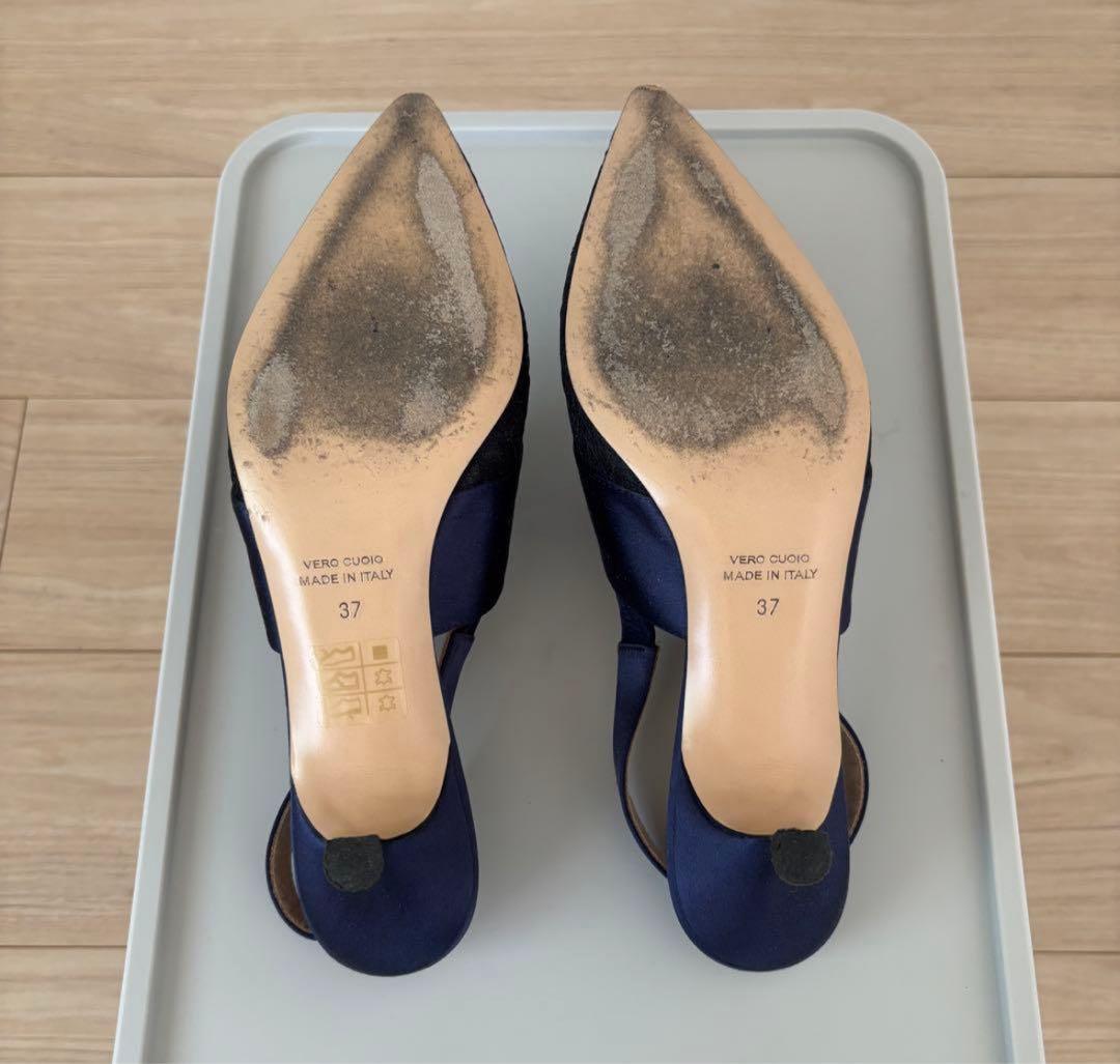 k*u様 【美品】 NEBULONI E. 37 レース シルク リボン