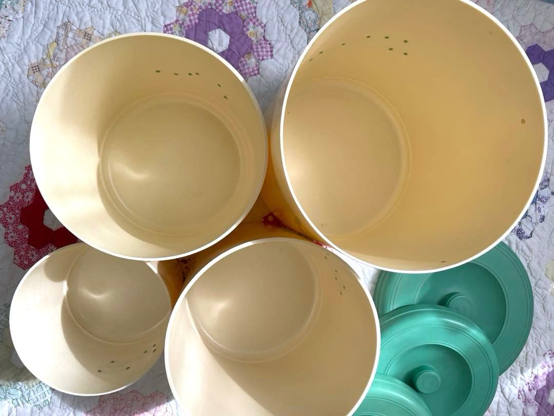 ヴィンテージNally Ware ナリーウェアキャニスター4点GREE·͜· ♡