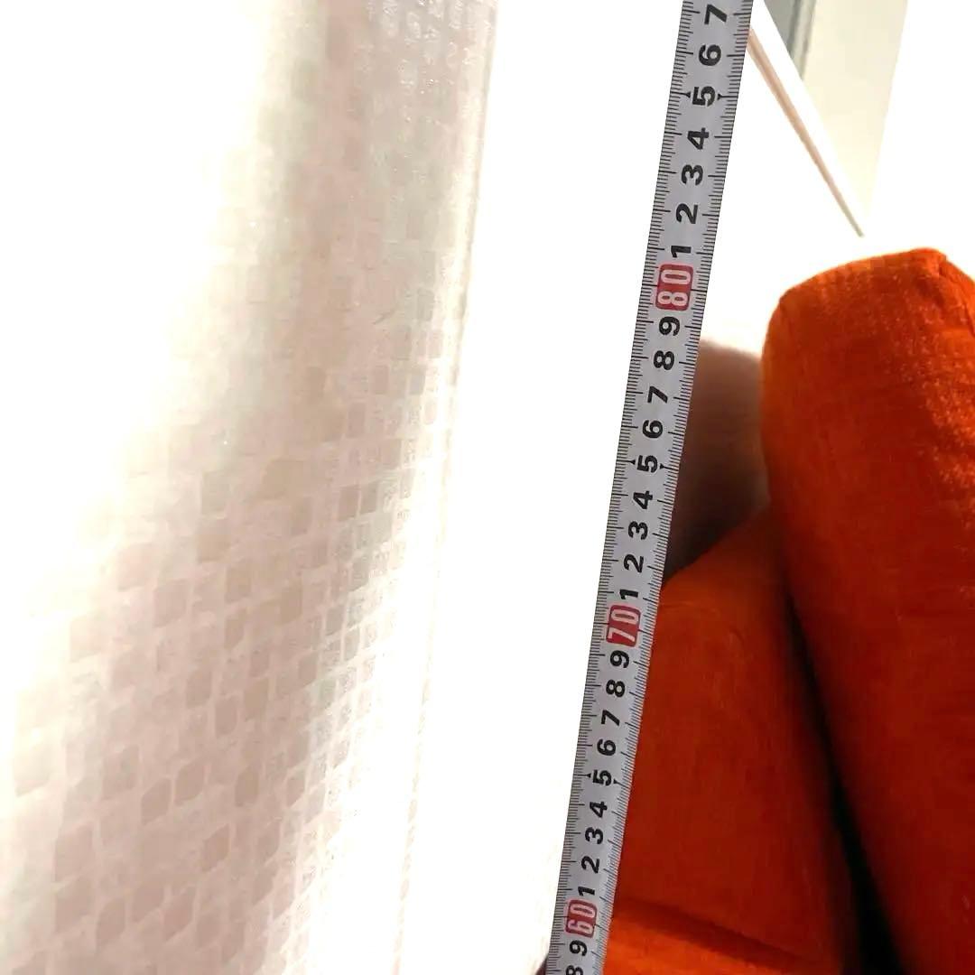 IDC大塚家具　テラソー　オレンジ色 2人掛けソファー　羽毛100% 送料込み