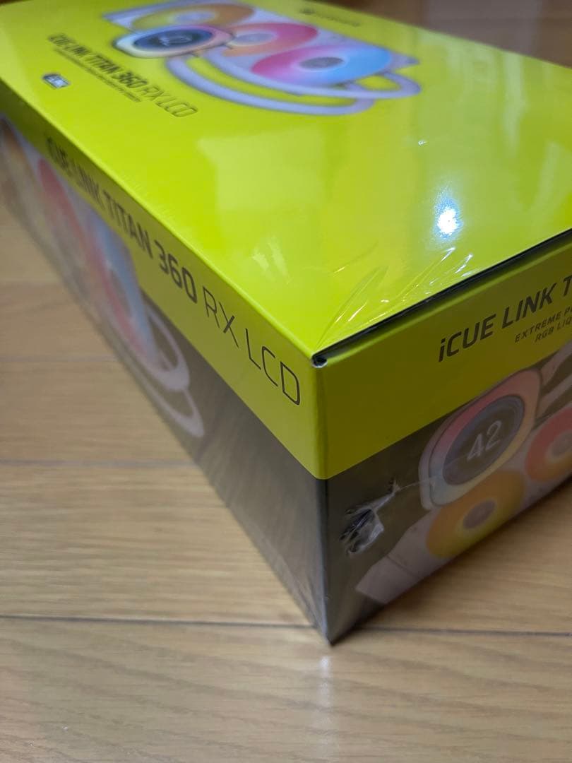 iCUE LINK TITAN 360 RX LCD RGB液体CPUクーラー