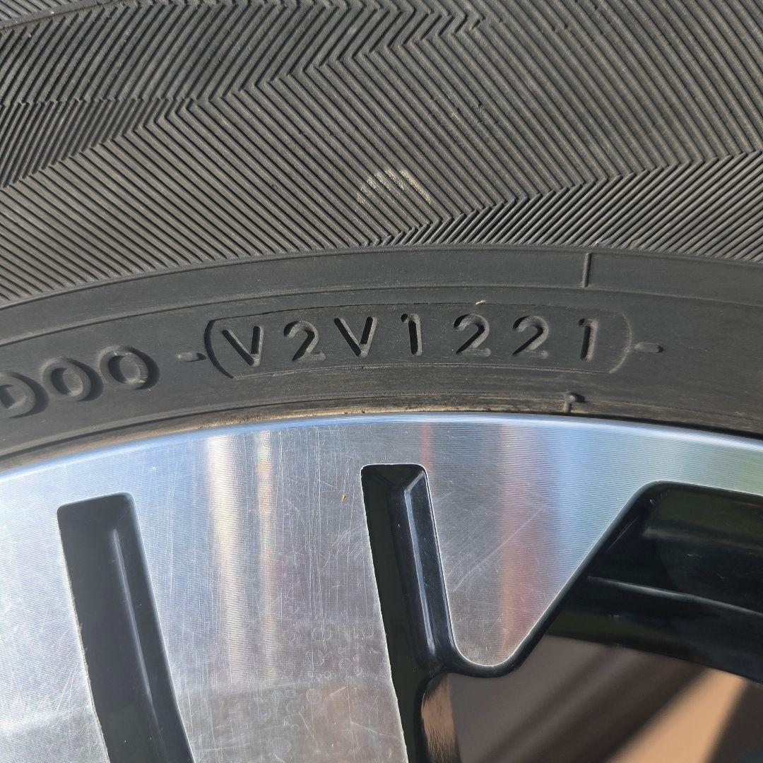 【送料込み】デリカD5後期　18インチ純正ホイール＆タイヤ＆ナット