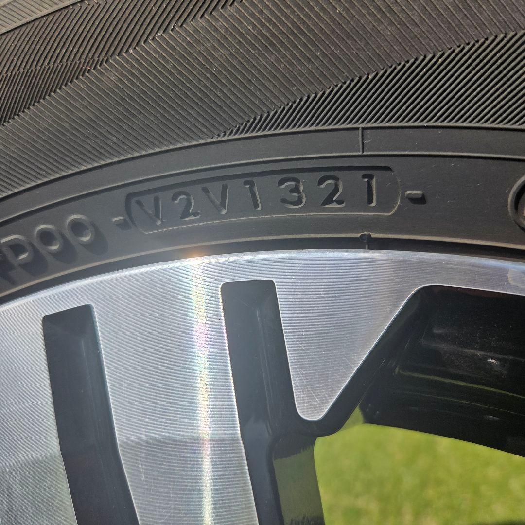 【送料込み】デリカD5後期　18インチ純正ホイール＆タイヤ＆ナット