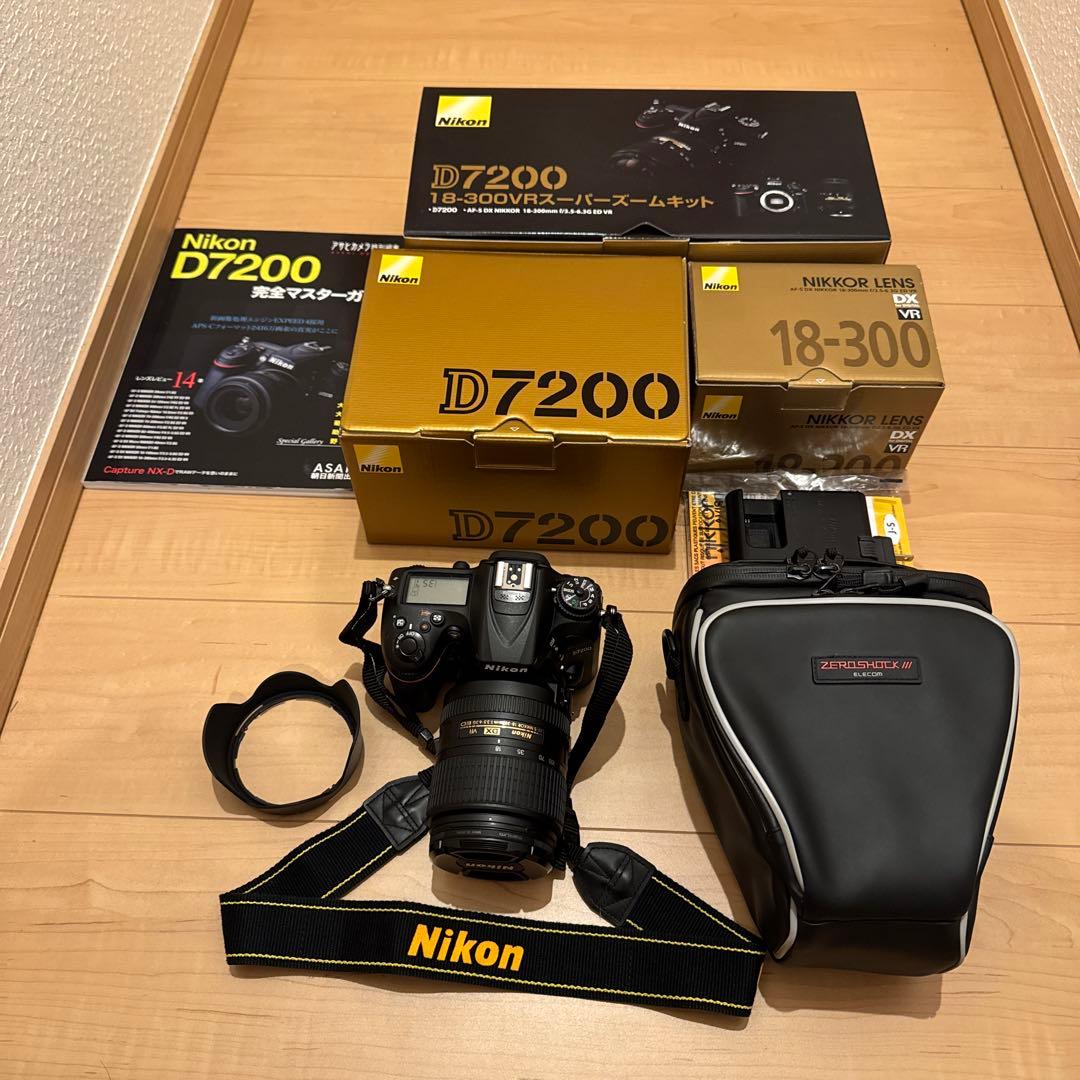 超美品 Nikon D7200 デジタル一眼レフ カメラセット デジカメ 値引き