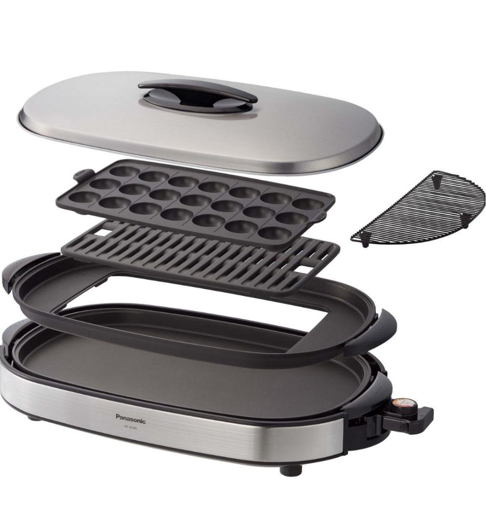 【未使用】 Panasonic NF-W300-S ホットプレート3枚タイプ
