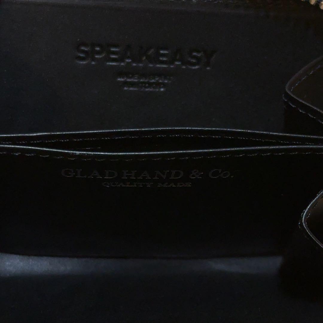 【美品】定価6万超 グラッドハンド ミニ財布 ケース リザード 本革