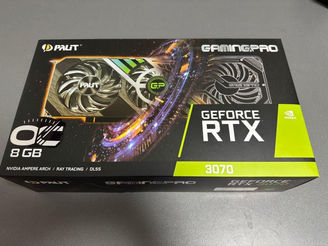 グラフィックボード・グラボ・ビデオカード PALIT GeForce RTX 3070 8GB