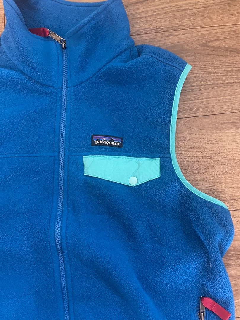 パタゴニア ライトウェイト シンチラ スナップT フリース ベスト メンズ M