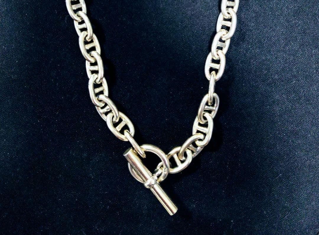 【値下げ！⠀】アンカーチェーン ネックレス シェーヌダンクルデザイン