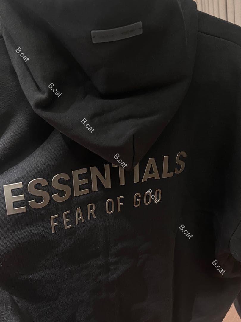 FEAR OF GOD ESSENTIALSジップアップ パーカーL