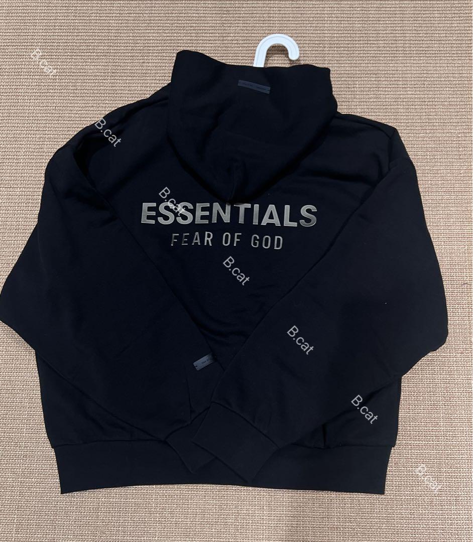FEAR OF GOD ESSENTIALSジップアップ パーカーL