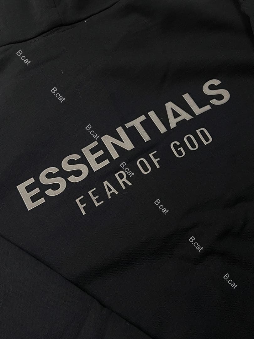 FEAR OF GOD ESSENTIALSジップアップ パーカーL