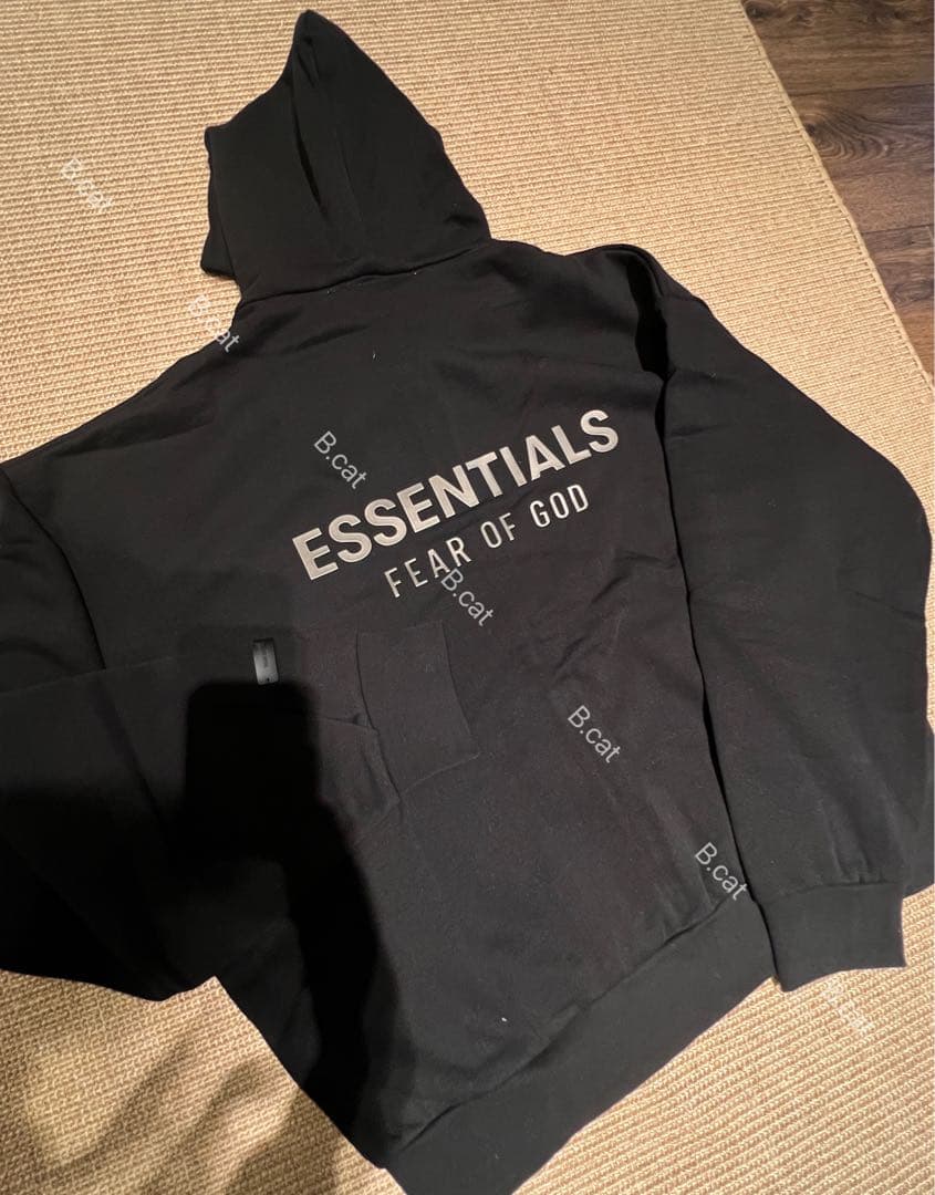 FEAR OF GOD ESSENTIALSジップアップ パーカーL