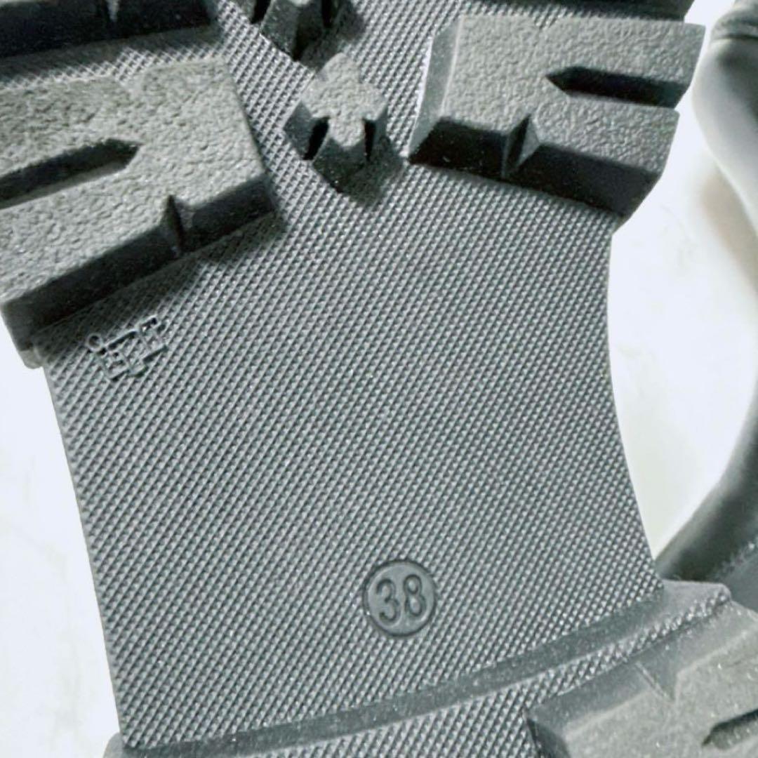 美品✨️ ENESS レザー ブラック サイドゴアブーツ チェルシーブーツ 38