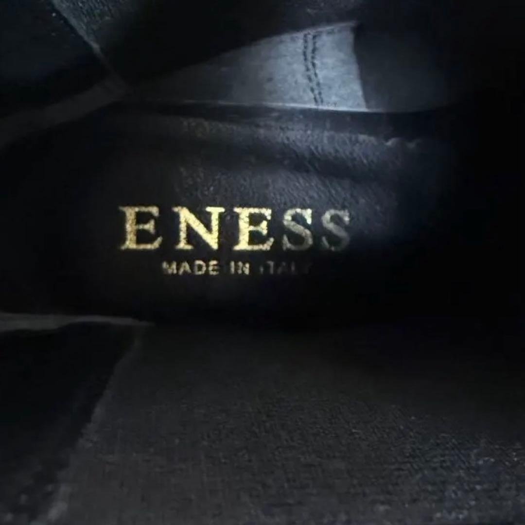 美品✨️ ENESS レザー ブラック サイドゴアブーツ チェルシーブーツ 38