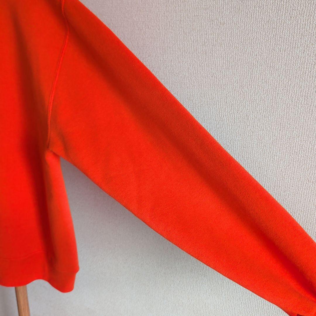 90s USA製 RUSSELL ATHLETIC 無地 スウェット オレンジ