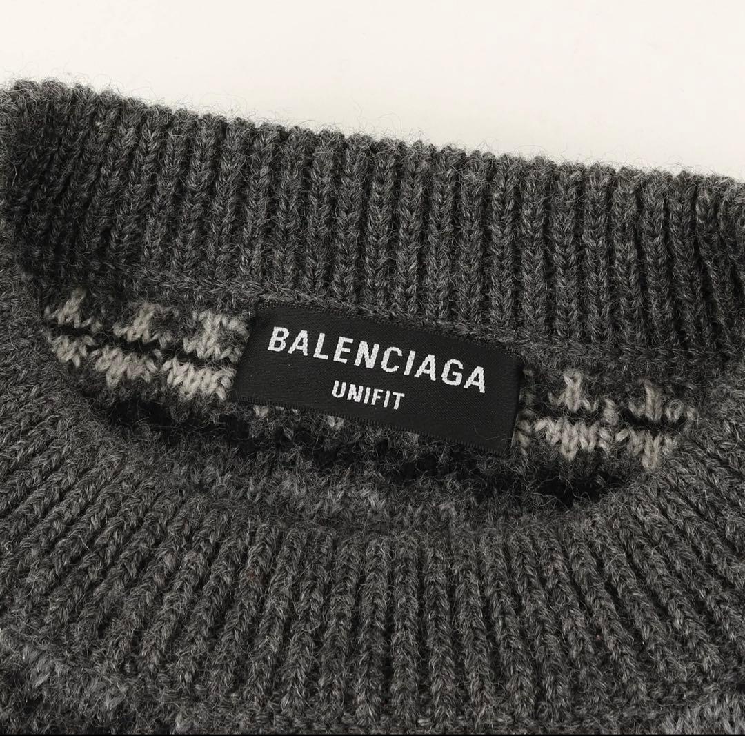 BALENCIAGA バレンシアガ 21AWフェアアイルニット