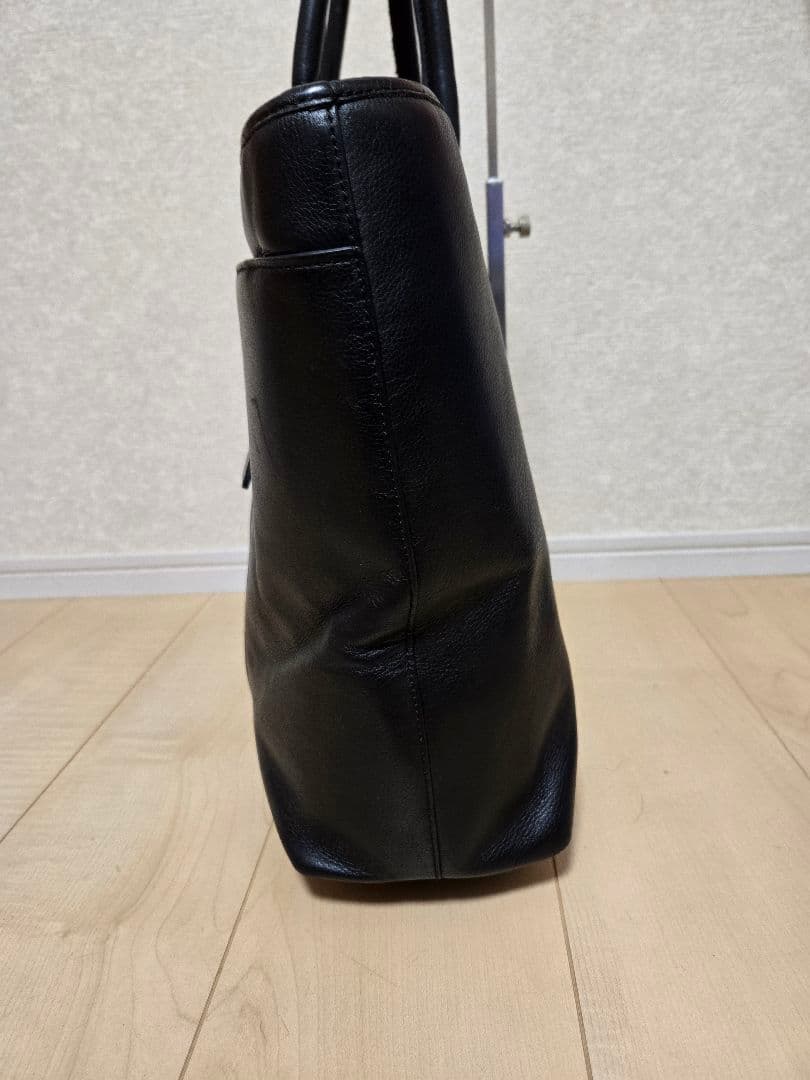 COACH コーチ メトロポリタン 大容量 トートバッグ 肩がけブラックA4可