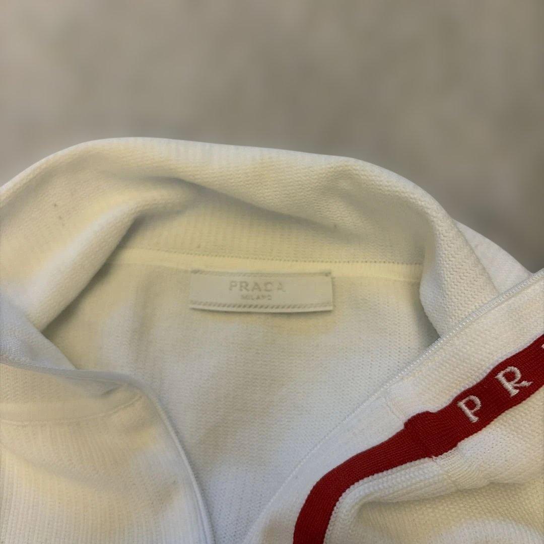 PRADA ホワイト ハイネック トップス