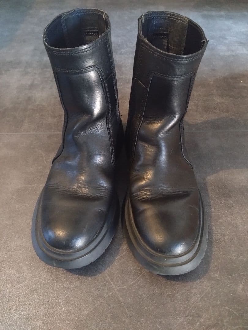 Camper サイドゴア ブーツ 黒 39 25