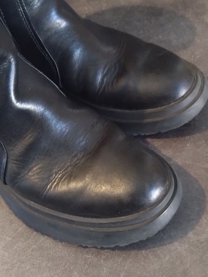 Camper サイドゴア ブーツ 黒 39 25