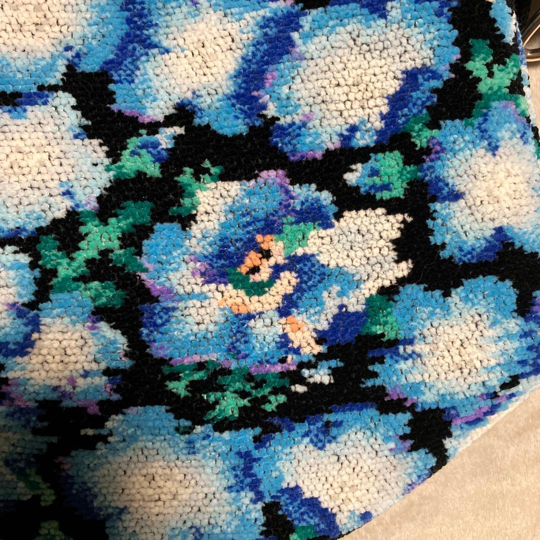 フェイラー　花柄刺繍ショルダーバッグ