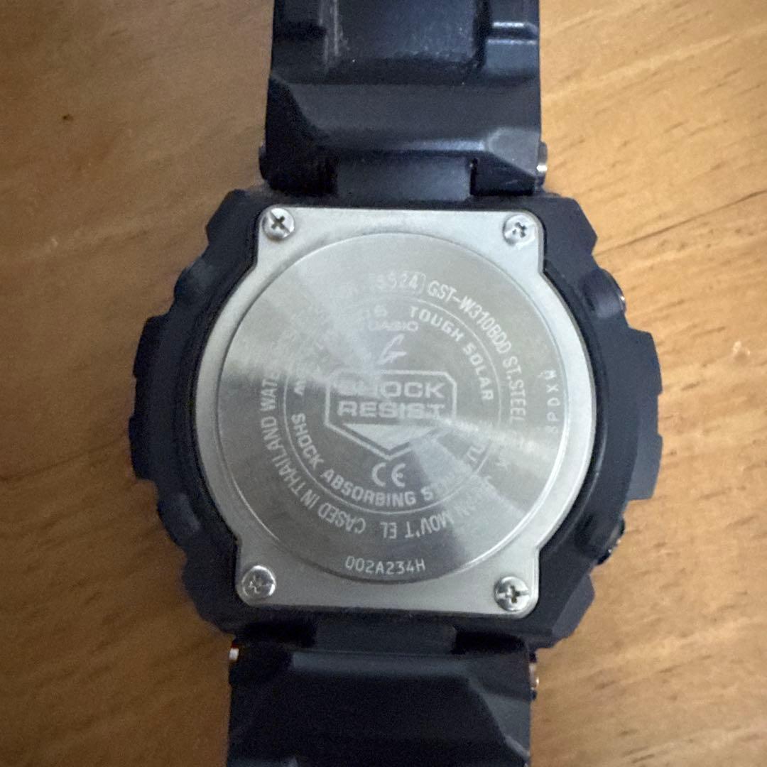 G-SHOCK GST-W310 BDD CZダイヤカスタム