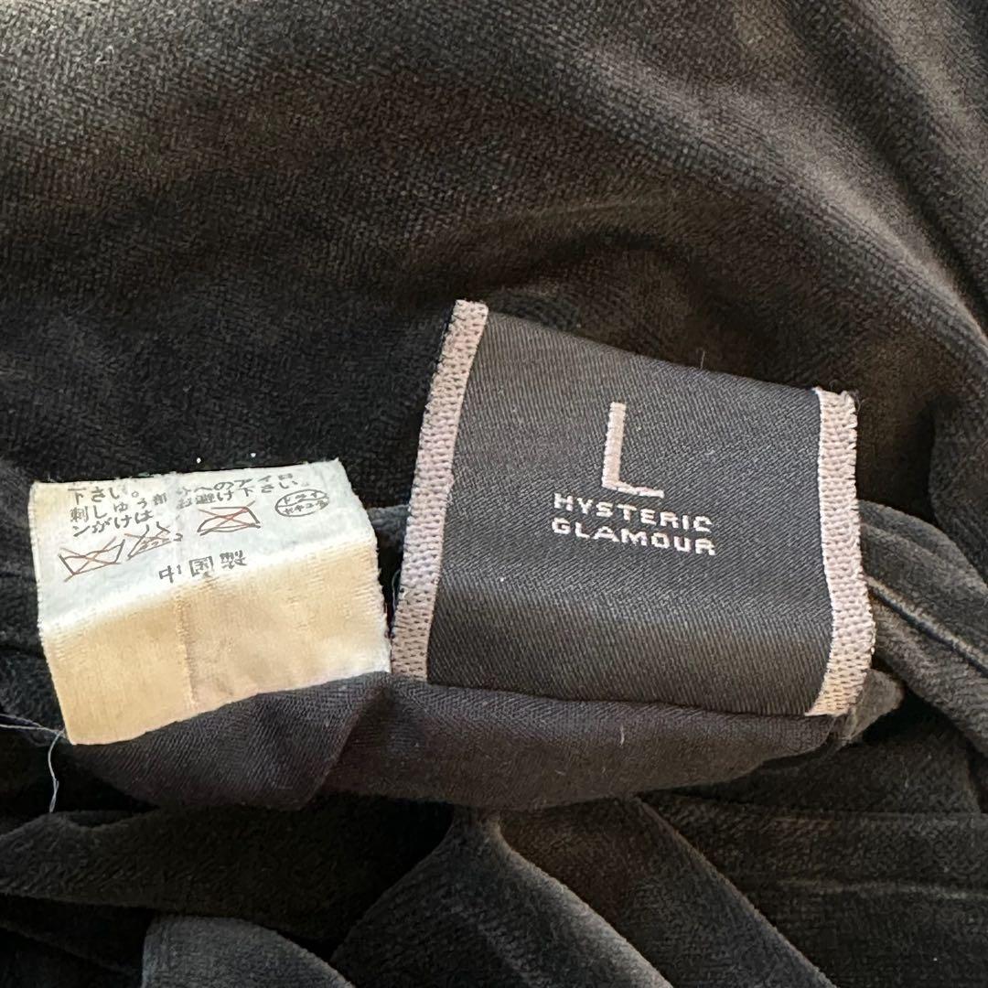 HYSTERIC GLAMOUR リバーシブル ベロア スカジャン