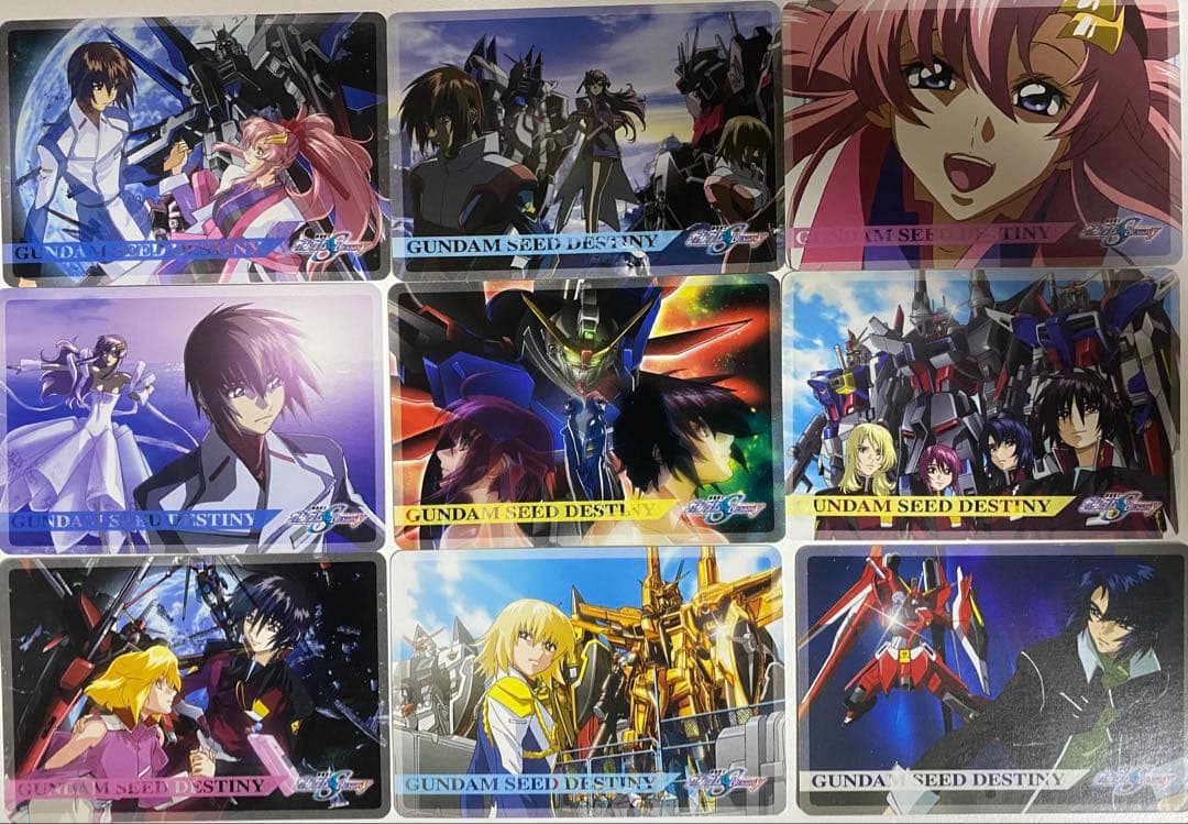 ガンダムSEED & SEED DESTINY カードダス200枚以上セット