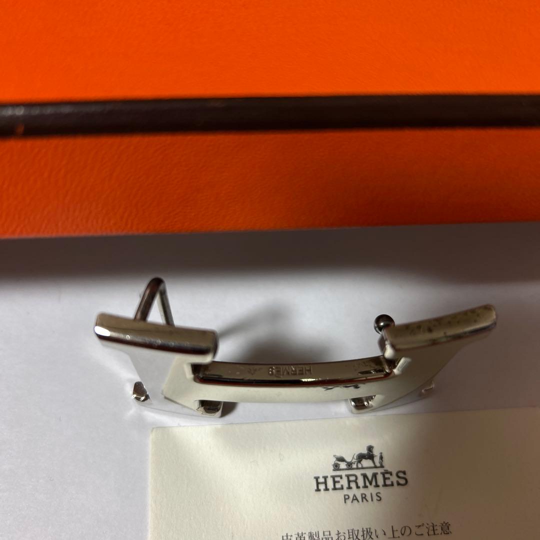 HERMES ／コンスタンス　リバーシブルレザー ベルト