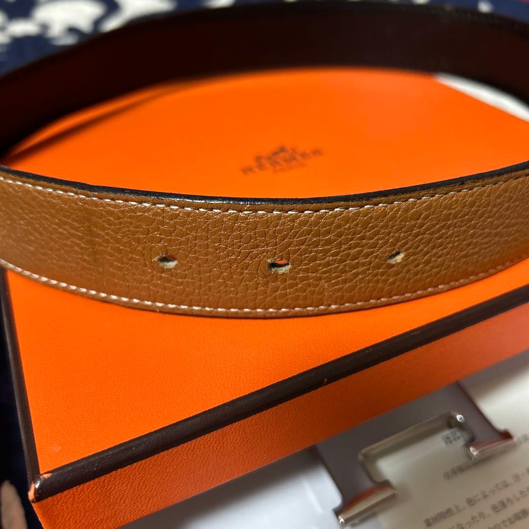 HERMES ／コンスタンス　リバーシブルレザー ベルト