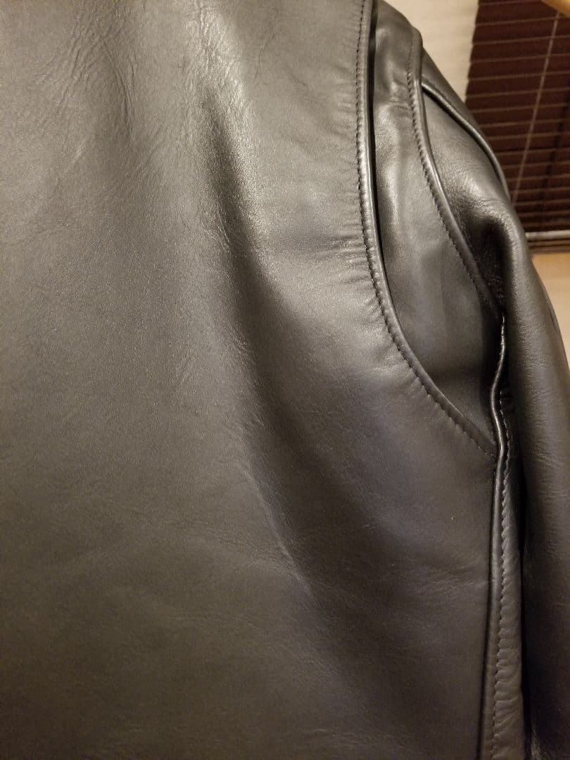 超★美品！Schott　641xx 32　シングルライダース　黒　牛革