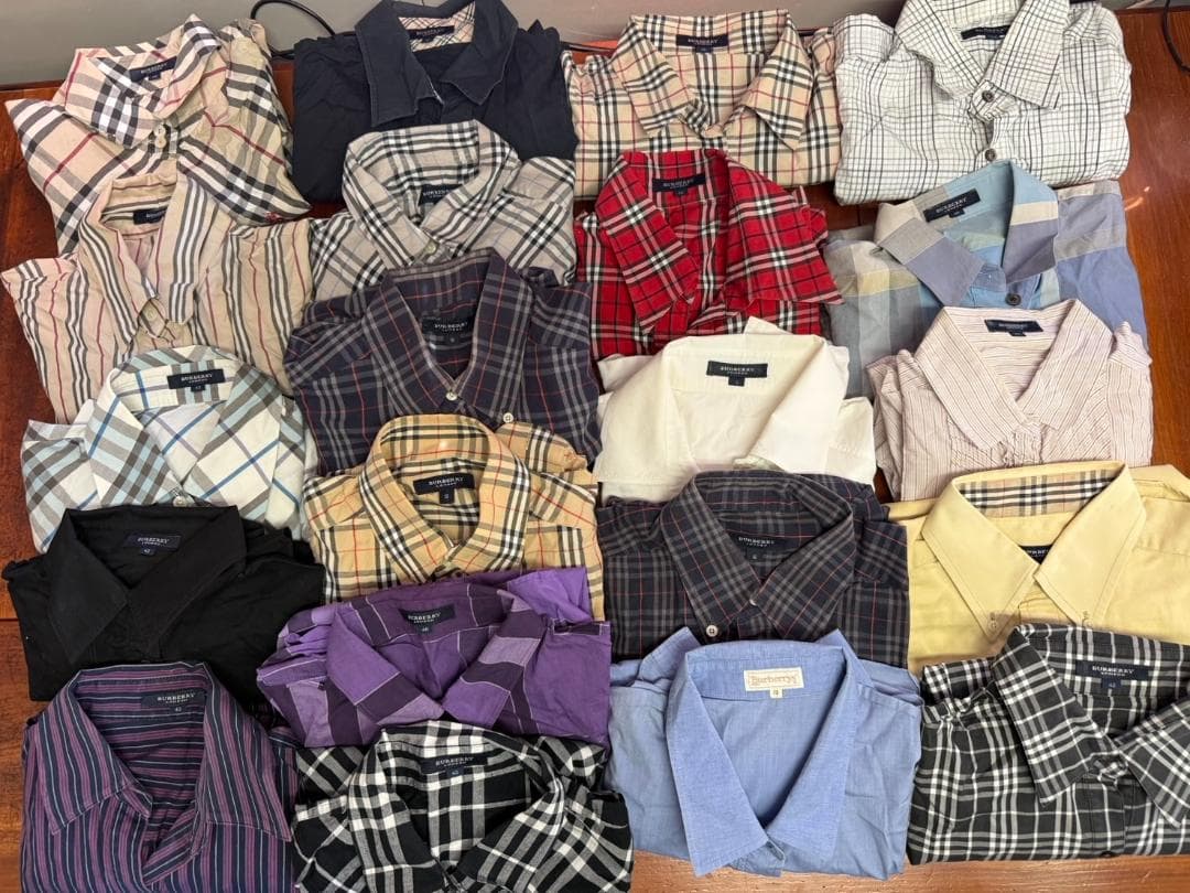 あ*り様 【オークション】バーバリー レディースシャツ 21枚 42/S-M ノ