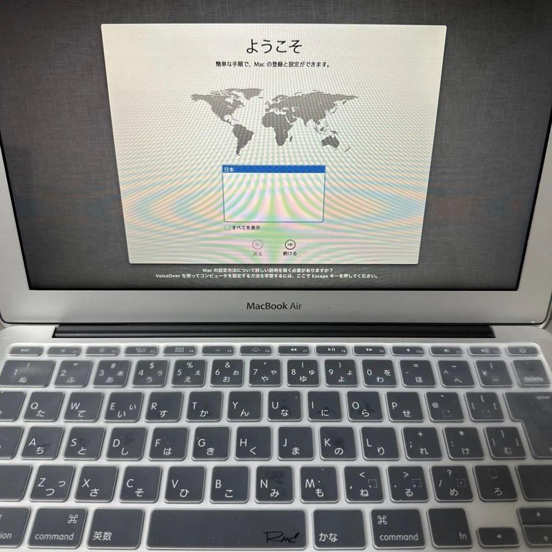 Apple MacBook Air 6.1 シルバー 外付けDVDドライブ付き