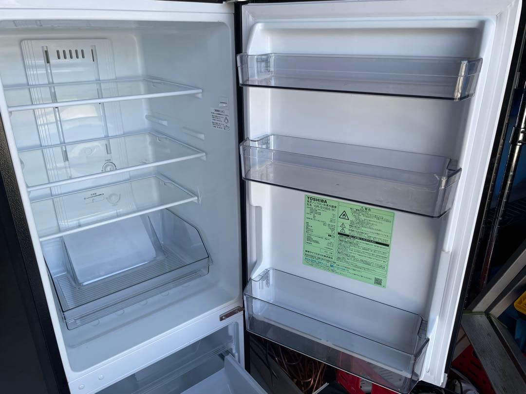 引取歓迎愛知　東芝 153L GR-S15BS(K) 2021年製